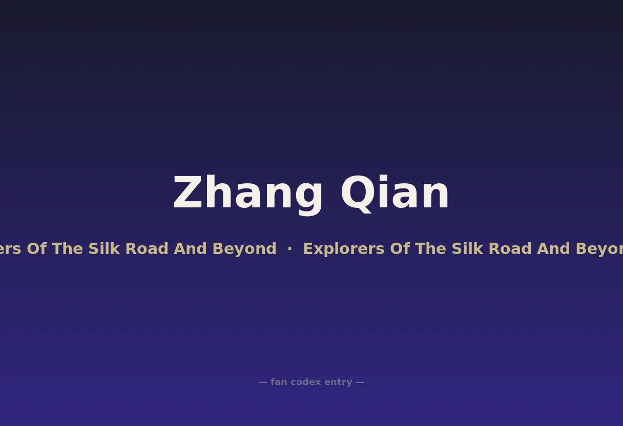 Zhang Qian